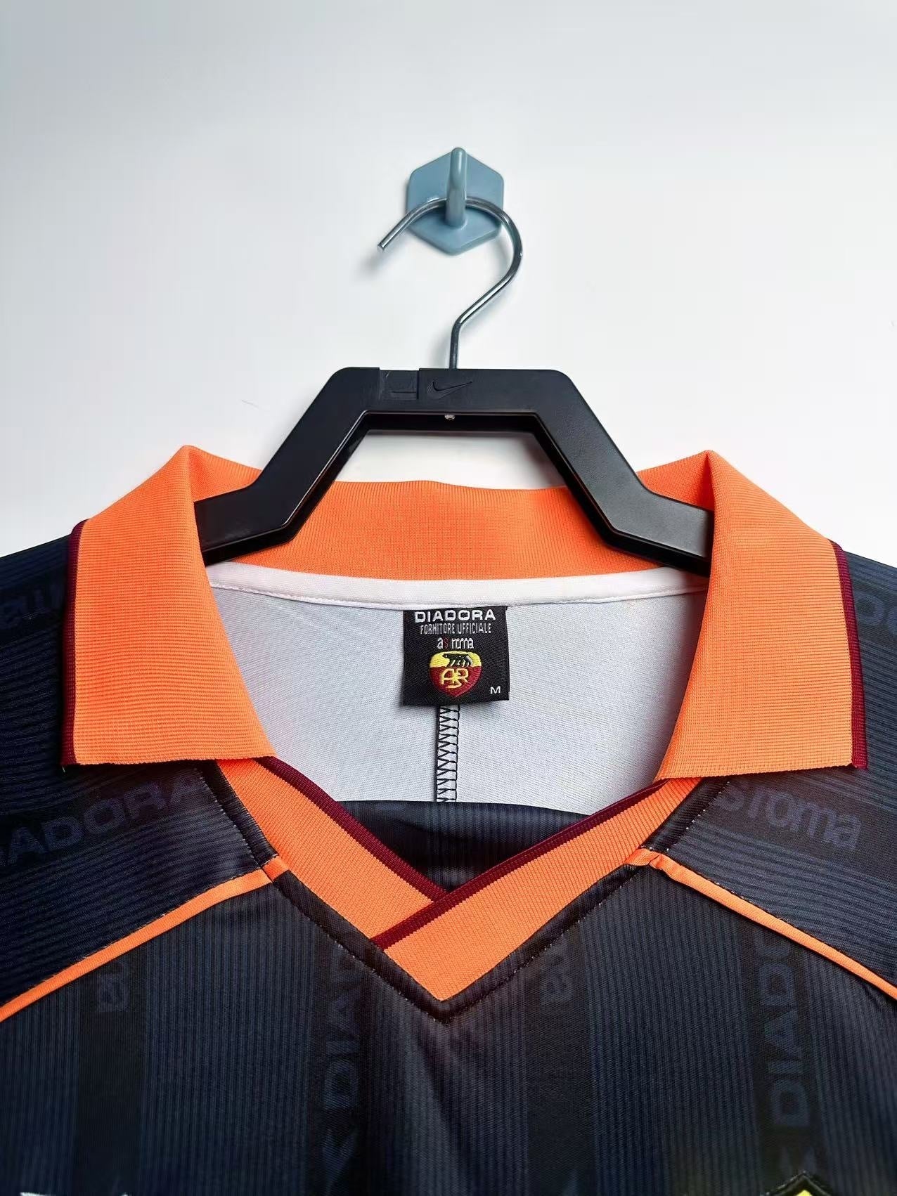 Camiseta Manga Larga Visitante Roma,99-00
