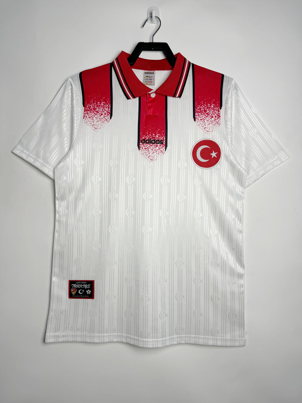 Camiseta Visitante Turquía, 1996