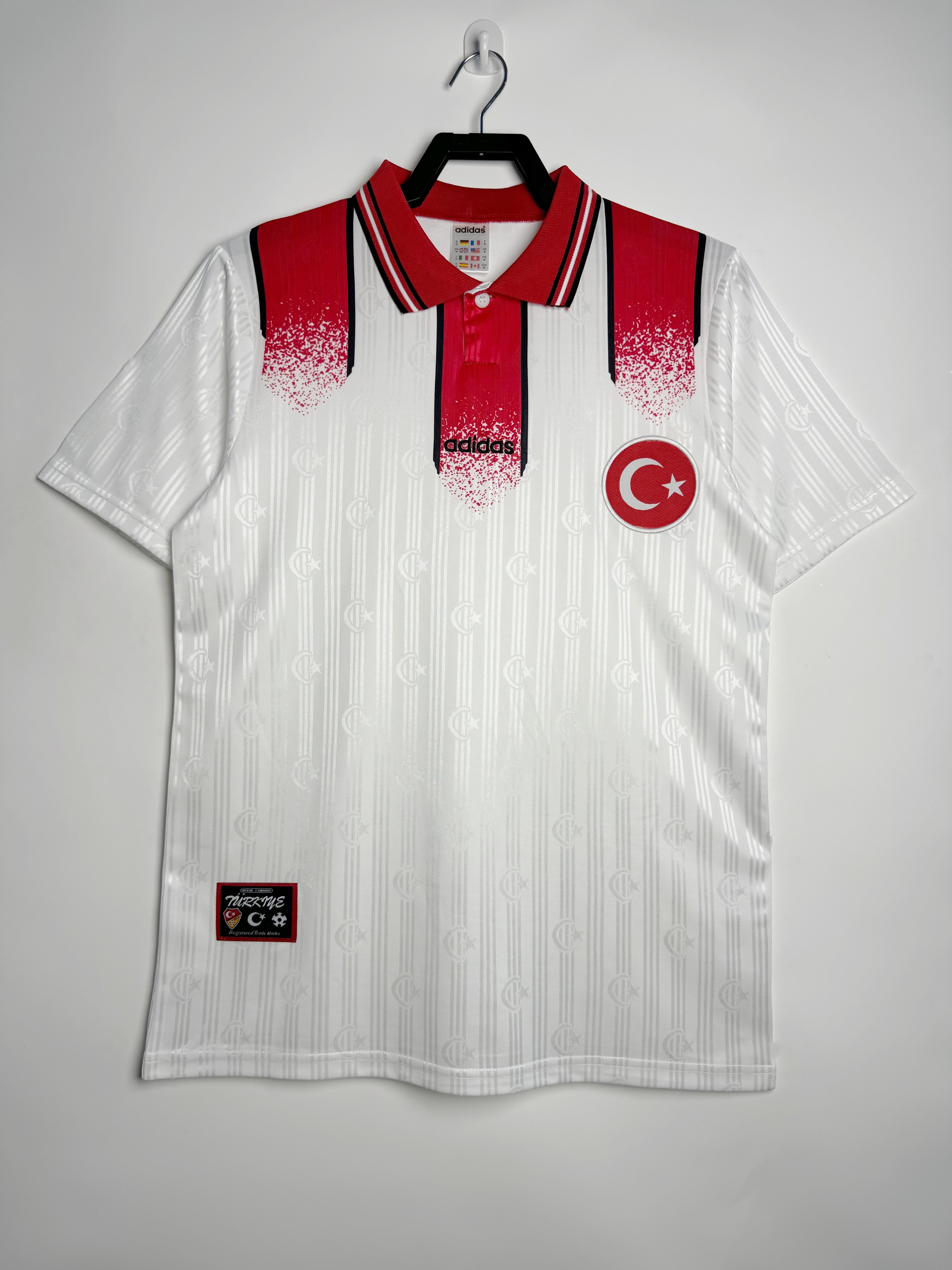 Camiseta Visitante Turquía, 1996