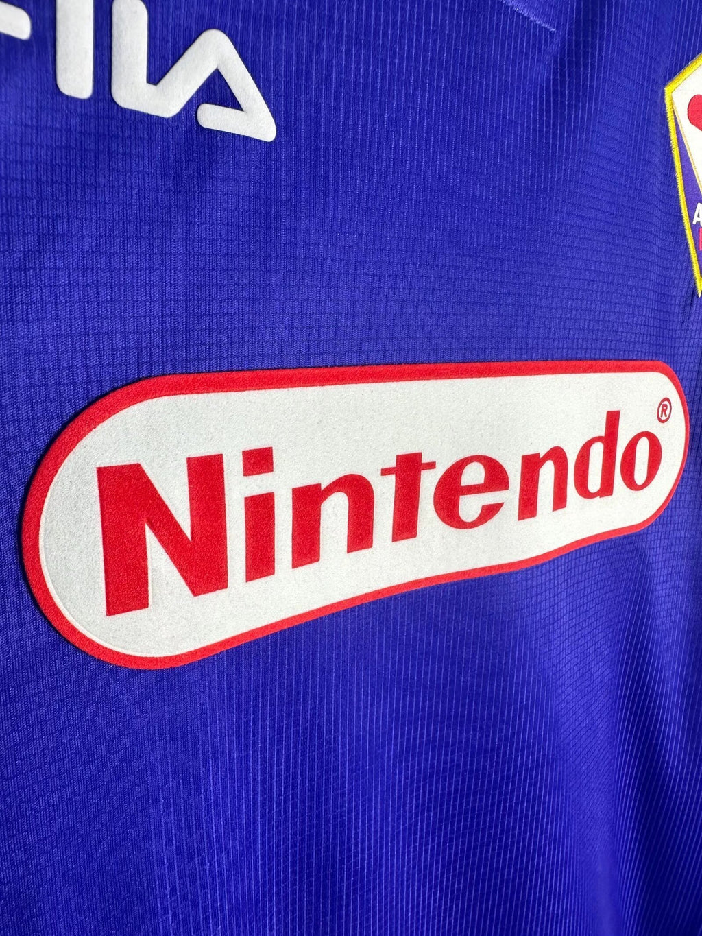Camiseta Manga Larga local Fiorentina, 98-99
