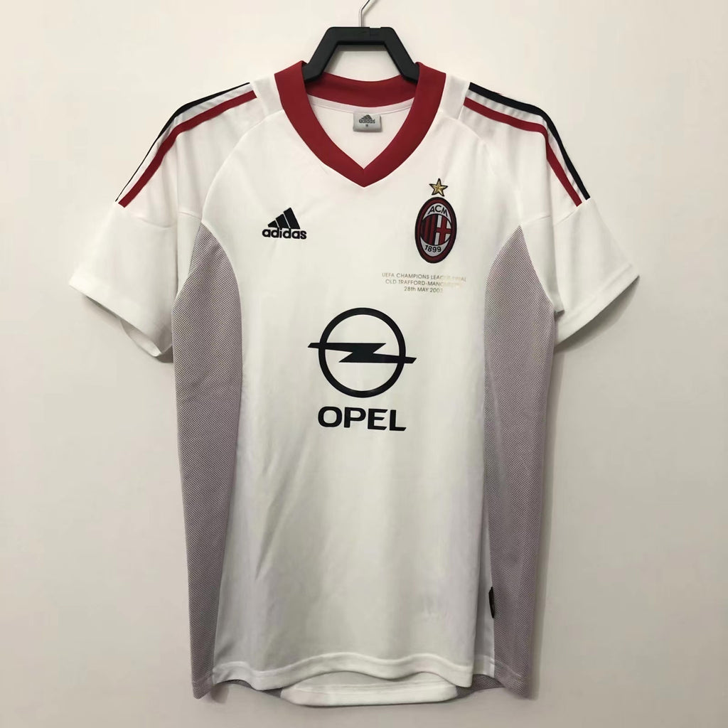 Camiseta Visitante AC Milan, 02-03