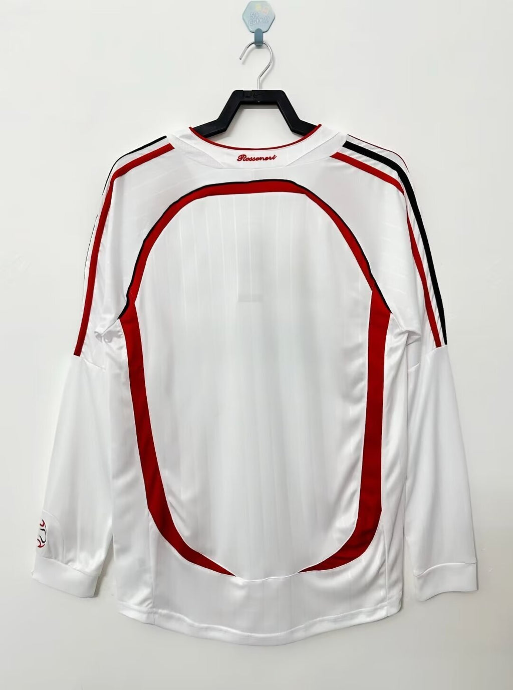 Camiseta Manga Larga Visitante AC Milan, 06-07