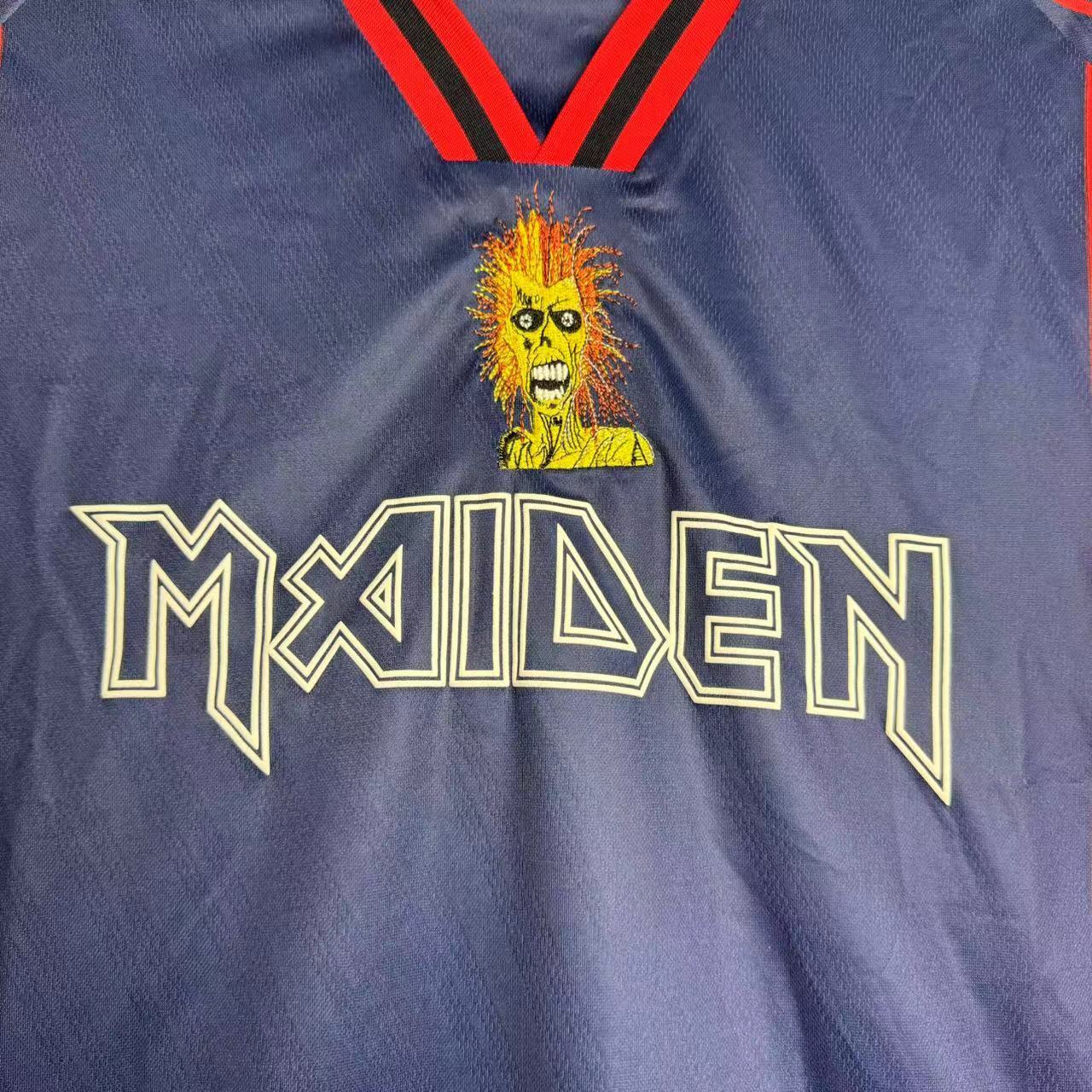 Camiseta Manga Larga West ham/Iron maiden, 1998