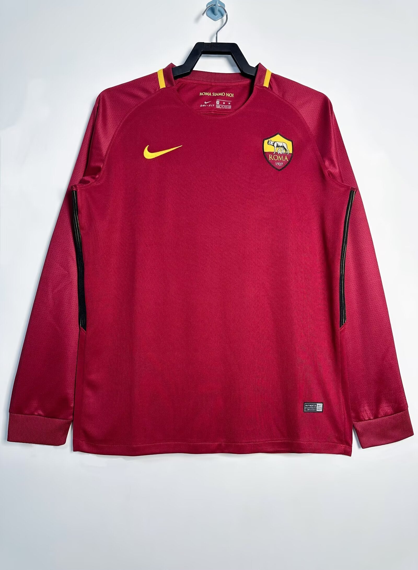 Camiseta Manga Larga Local Roma,17-18