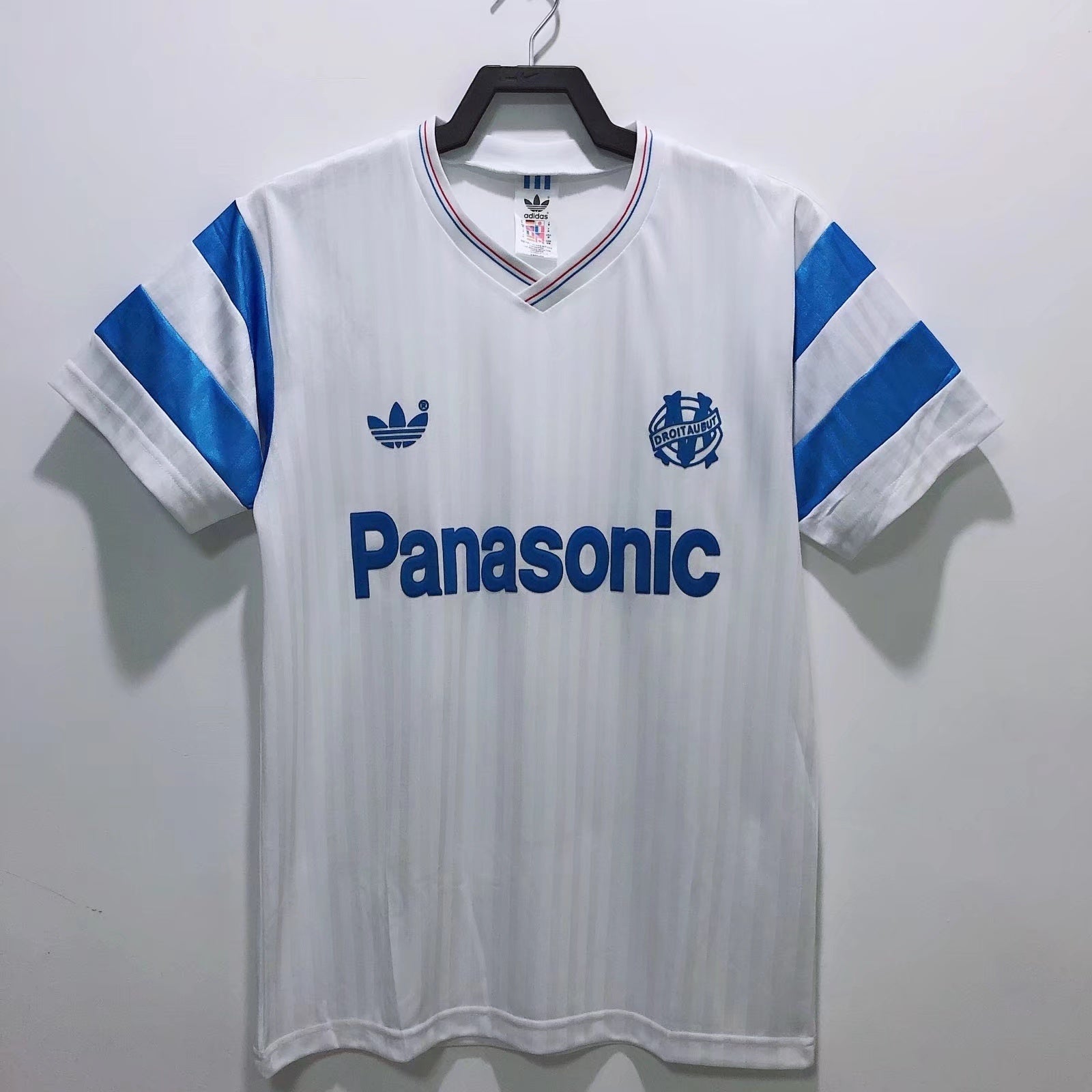 Camiseta Local Olympique de Marsella, 90-91