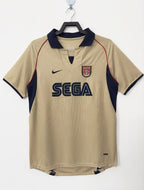 Camiseta Arsenal, Visitante 01-02