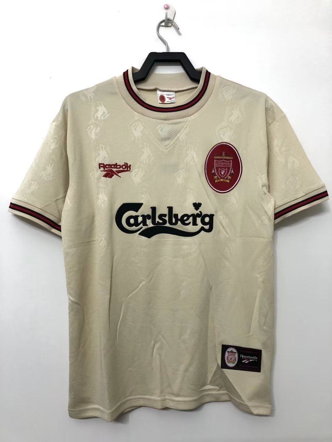 Camiseta Visitante Liverpool, 96-97