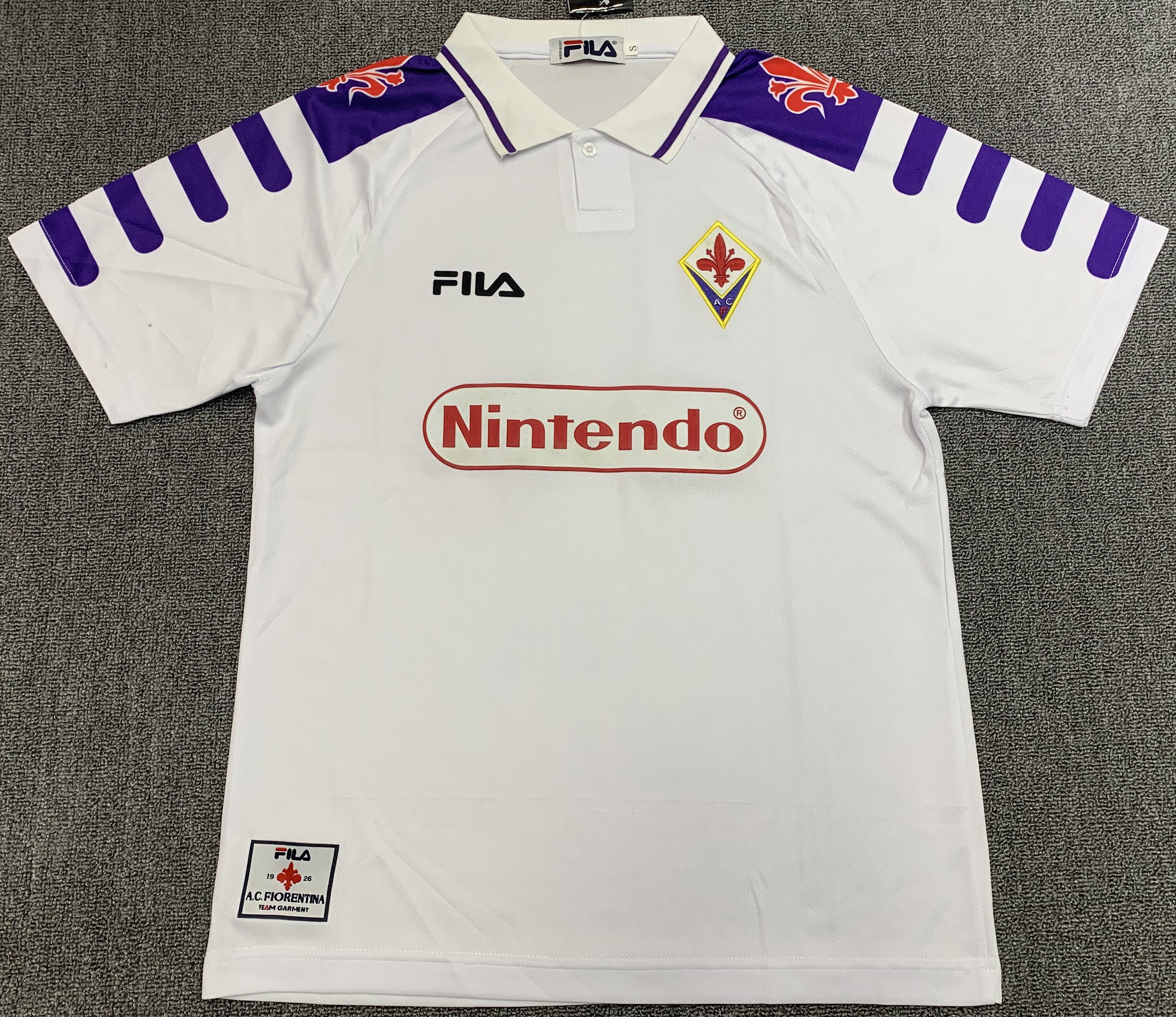 Camiseta Visitante Fiorentina, 98-99