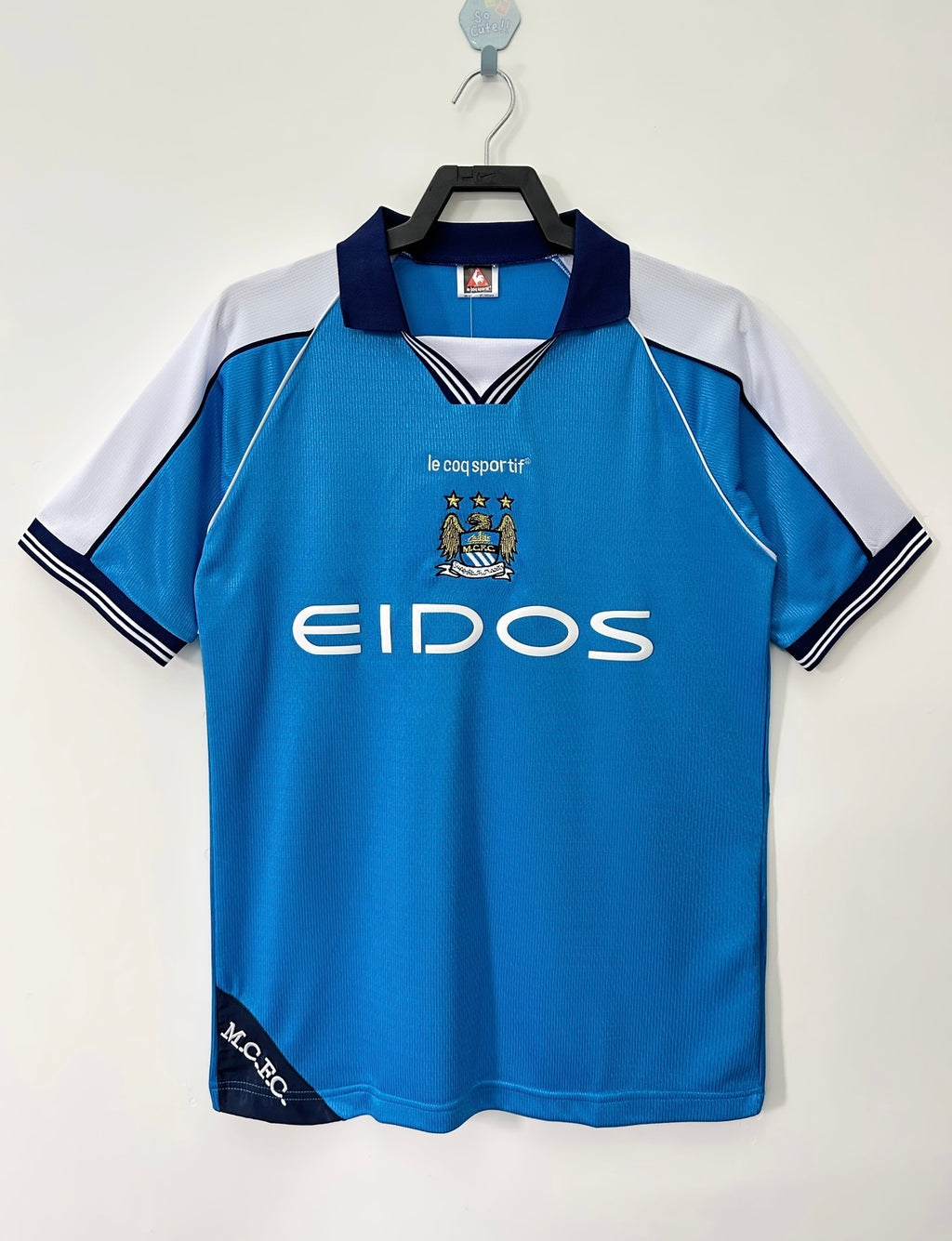 Camiseta Local Manchester City, 99-01