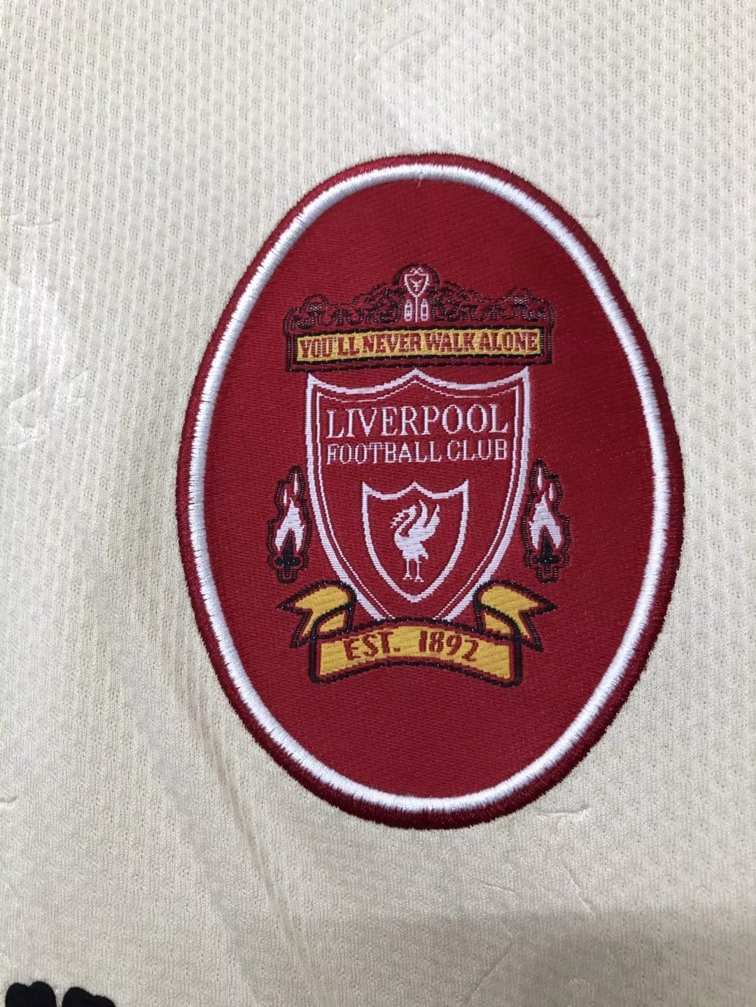Camiseta Visitante Liverpool, 96-97