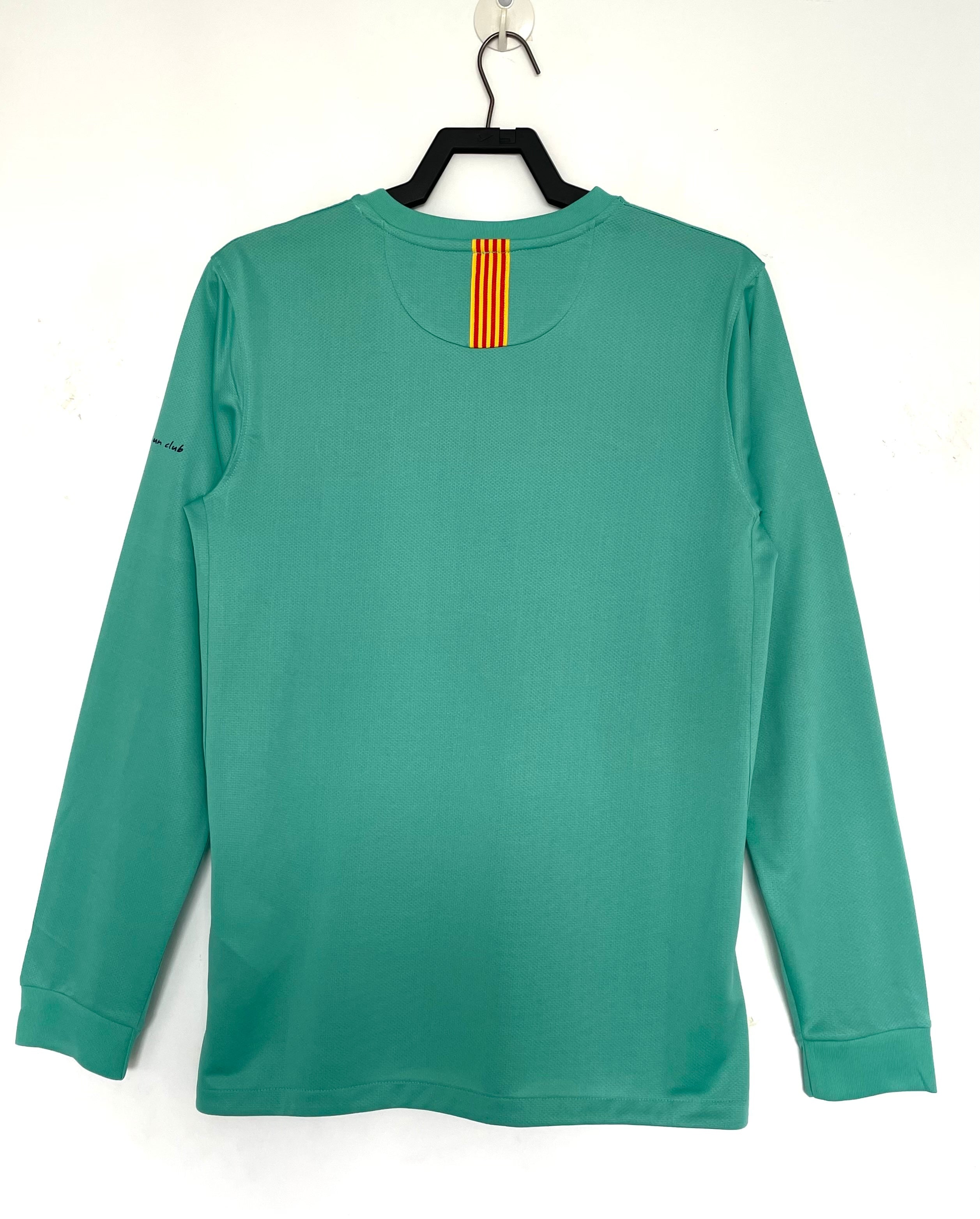 Camiseta Manga Larga FC Barcelona, Visitante 10-11