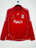 Camiseta Local, Manga Larga, Liverpool, 06-08