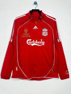 Camiseta Local, Manga Larga, Liverpool, 06-08
