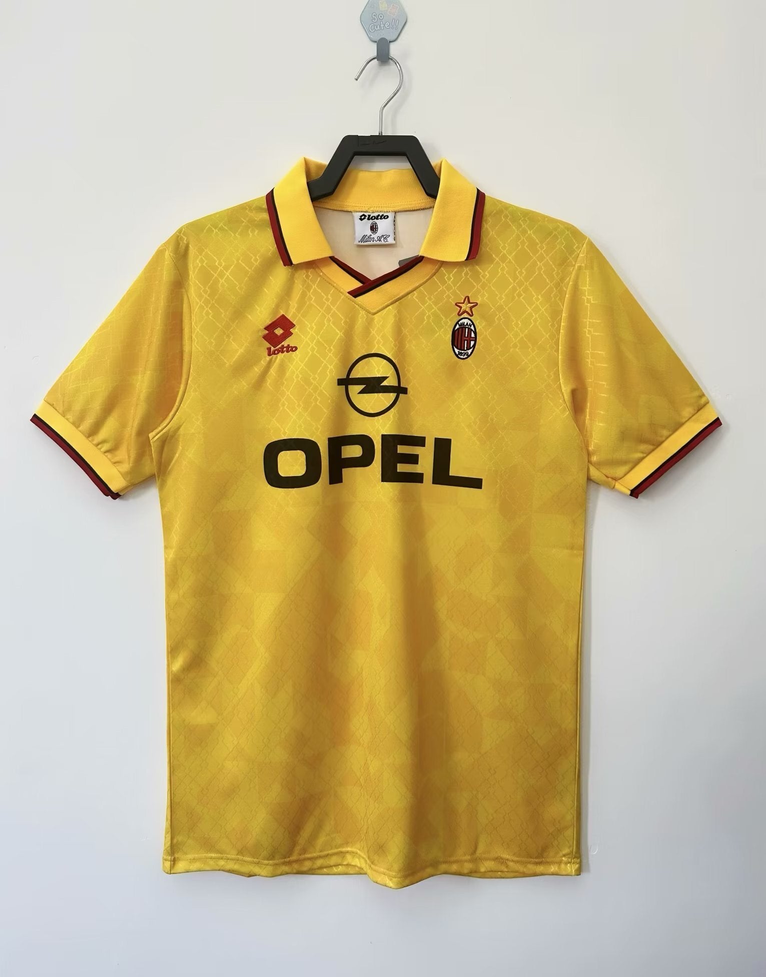 Camiseta Visitante AC Milan, 95-96