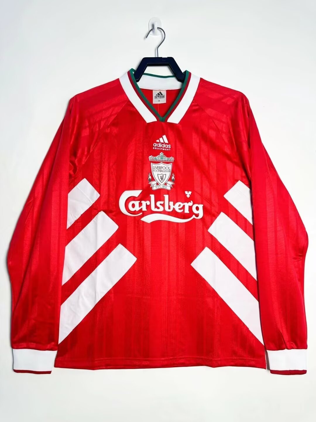 Camiseta Manga Larga Local Liverpool, 93-95