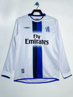 Camiseta Chelsea, Manga Larga visitante 03-05