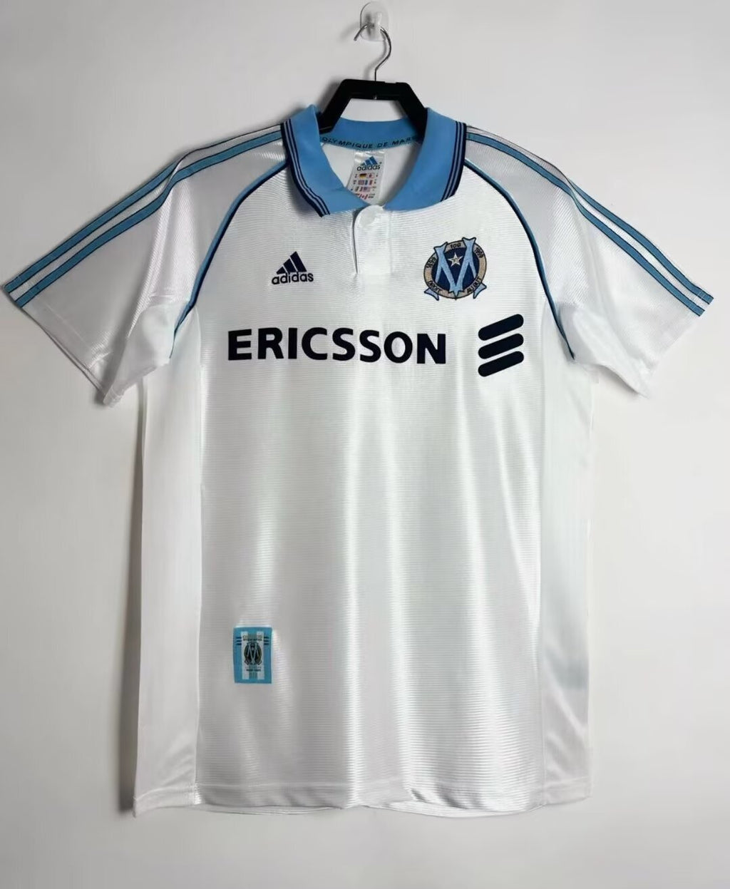 Camiseta Local Olympique de Marsella, 98-99