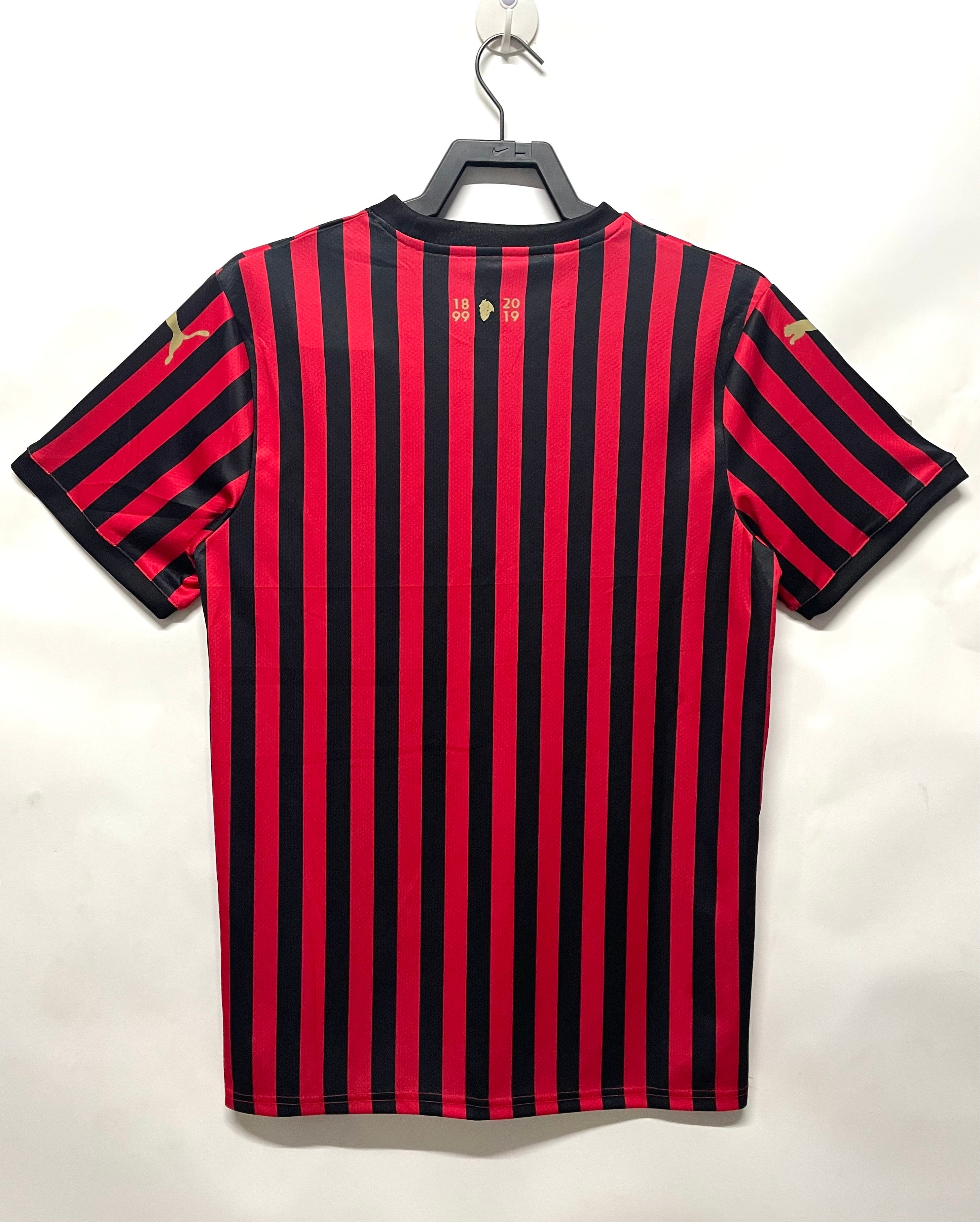 Camiseta AC Milan, Edición especial, 120 años