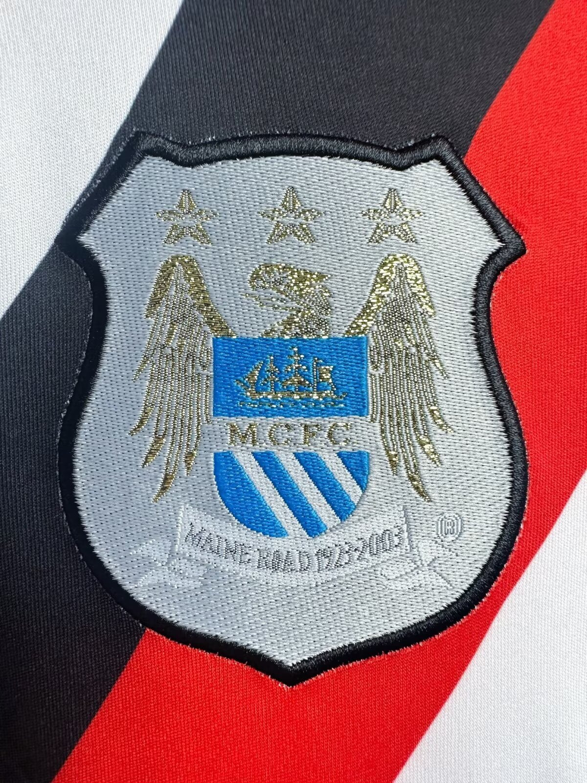 Camiseta Visitante Manchester City, 02-03