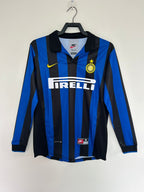 Camiseta Local del Inter de Milán Manga Larga, 98-99