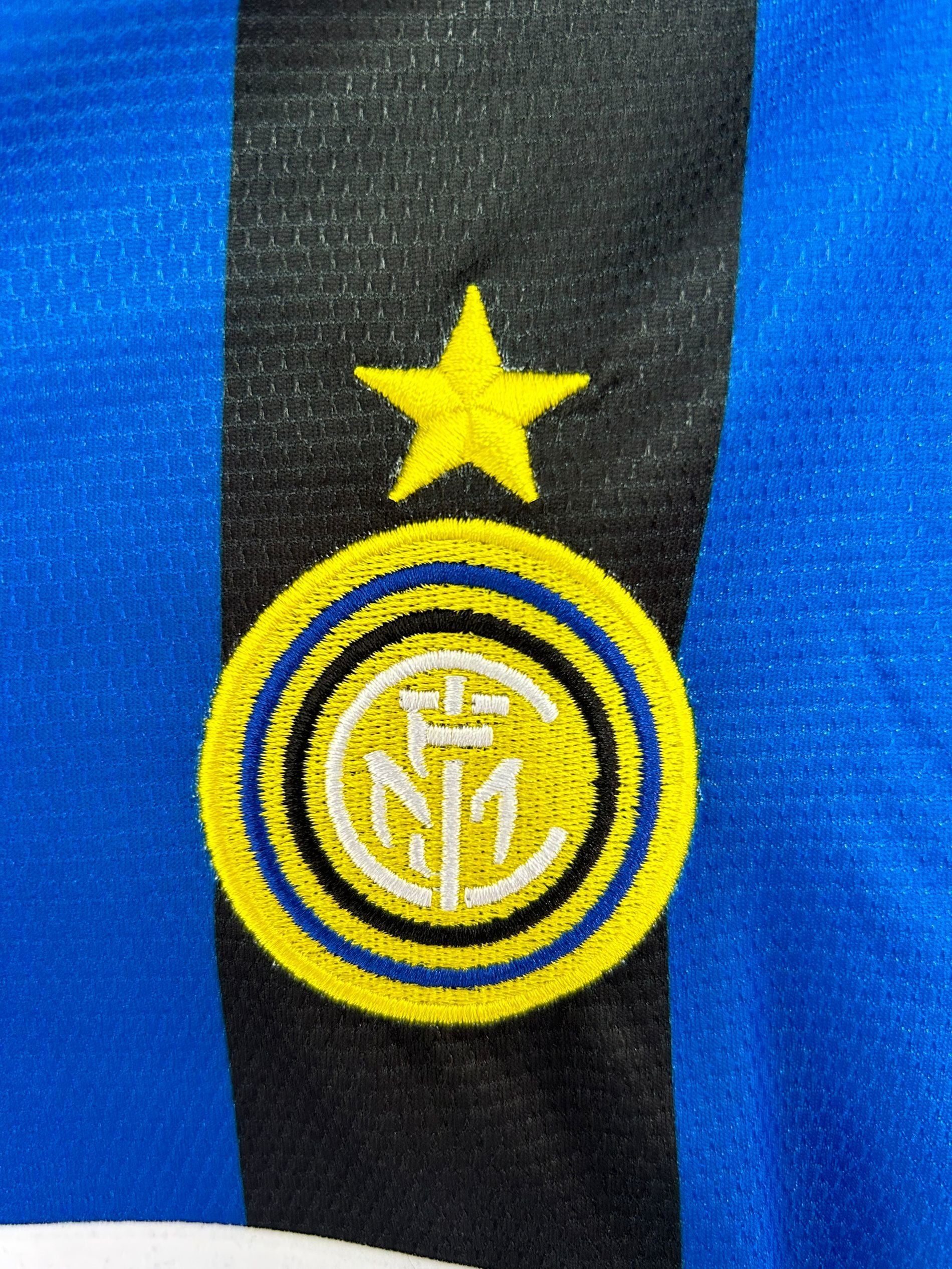 Camiseta Local del Inter de Milán Manga Larga, 98-99