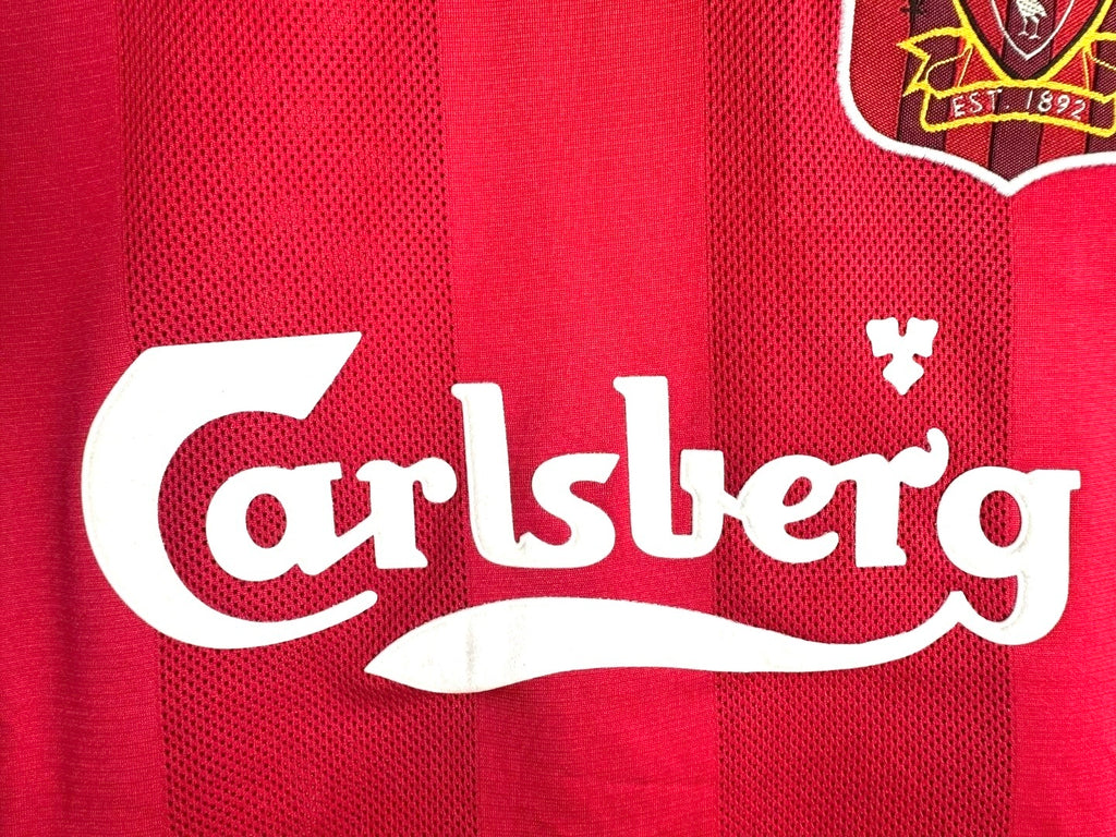 Camiseta Local, Manga Larga, Liverpool, 95-96