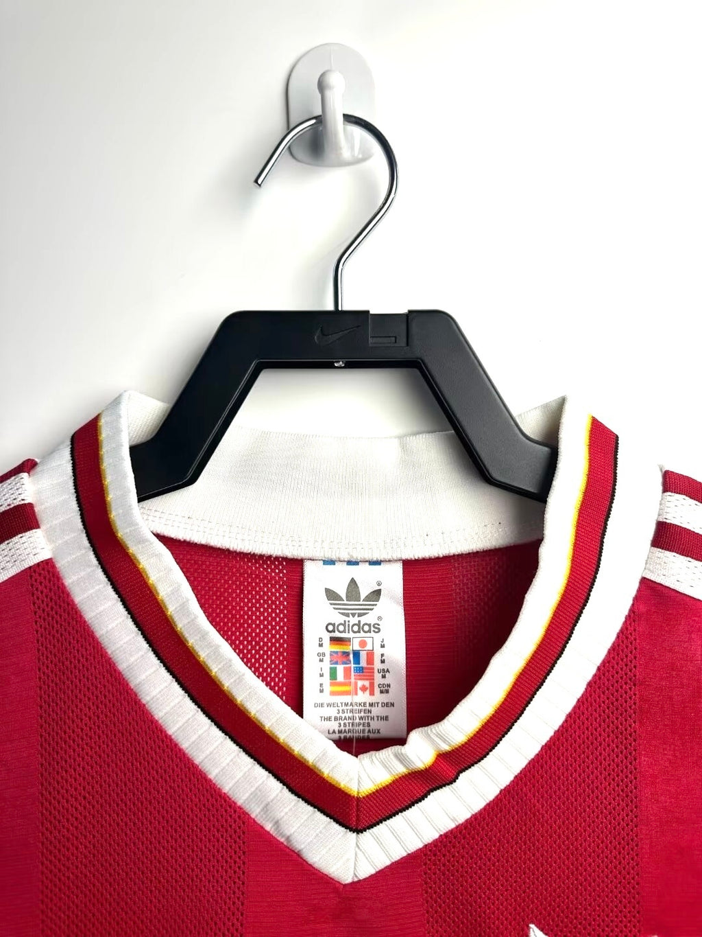 Camiseta Local, Manga Larga, Liverpool, 95-96