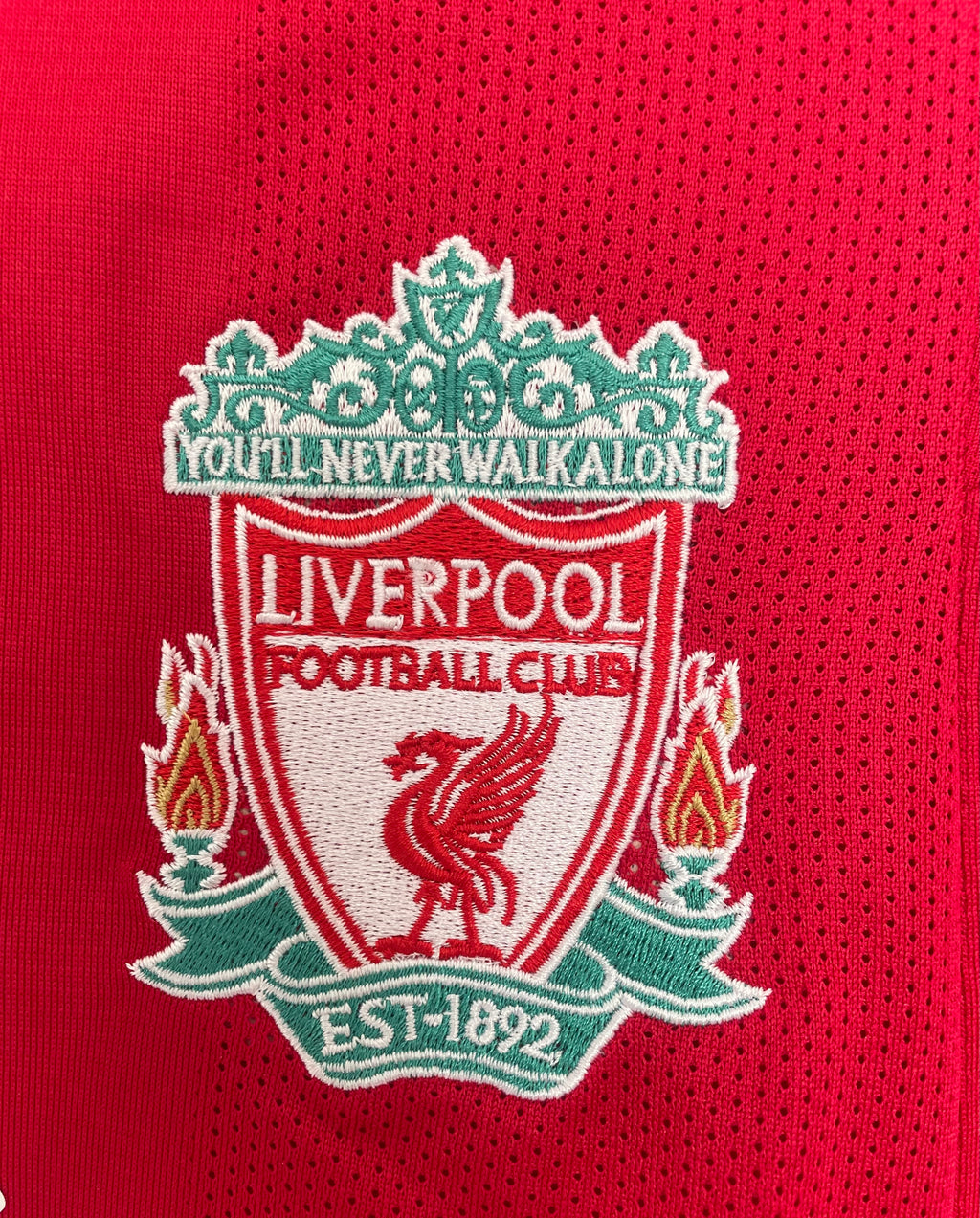 Camiseta Local Liverpool, 08-09