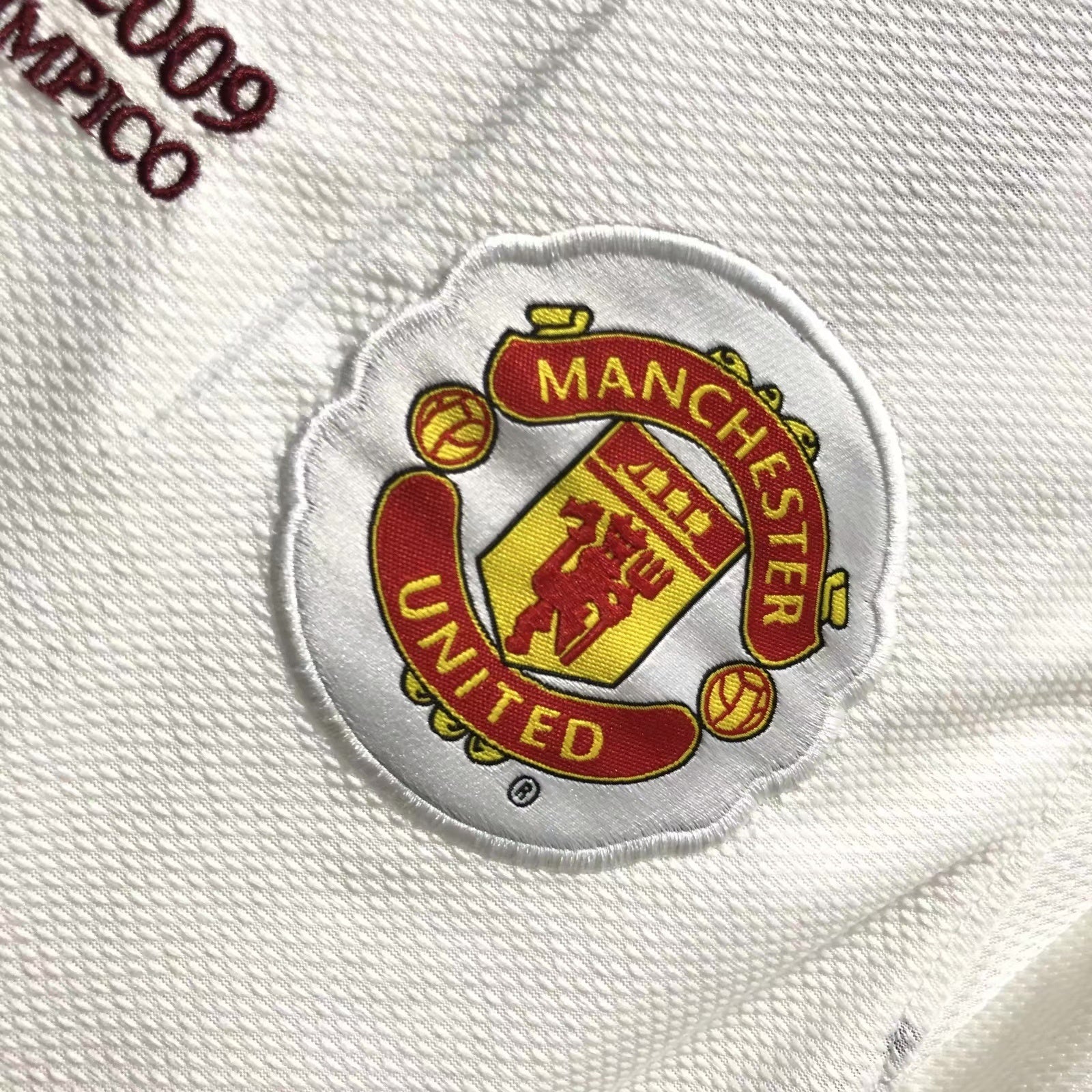 Camiseta Manga Larga Visitante Manchester United, 08-09