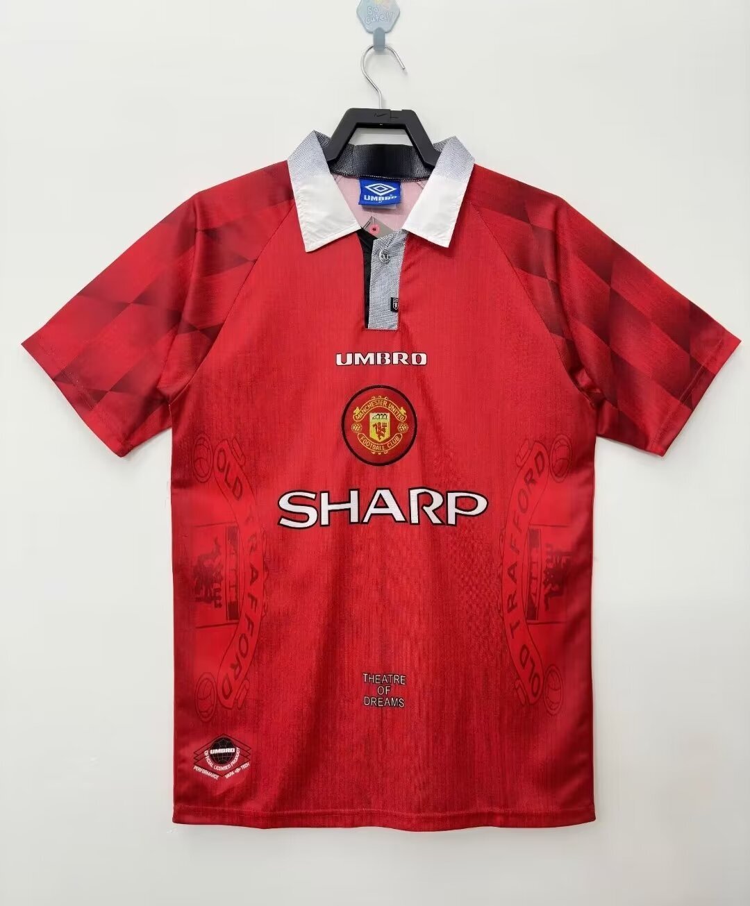 Camiseta Local Manchester United, 96-97