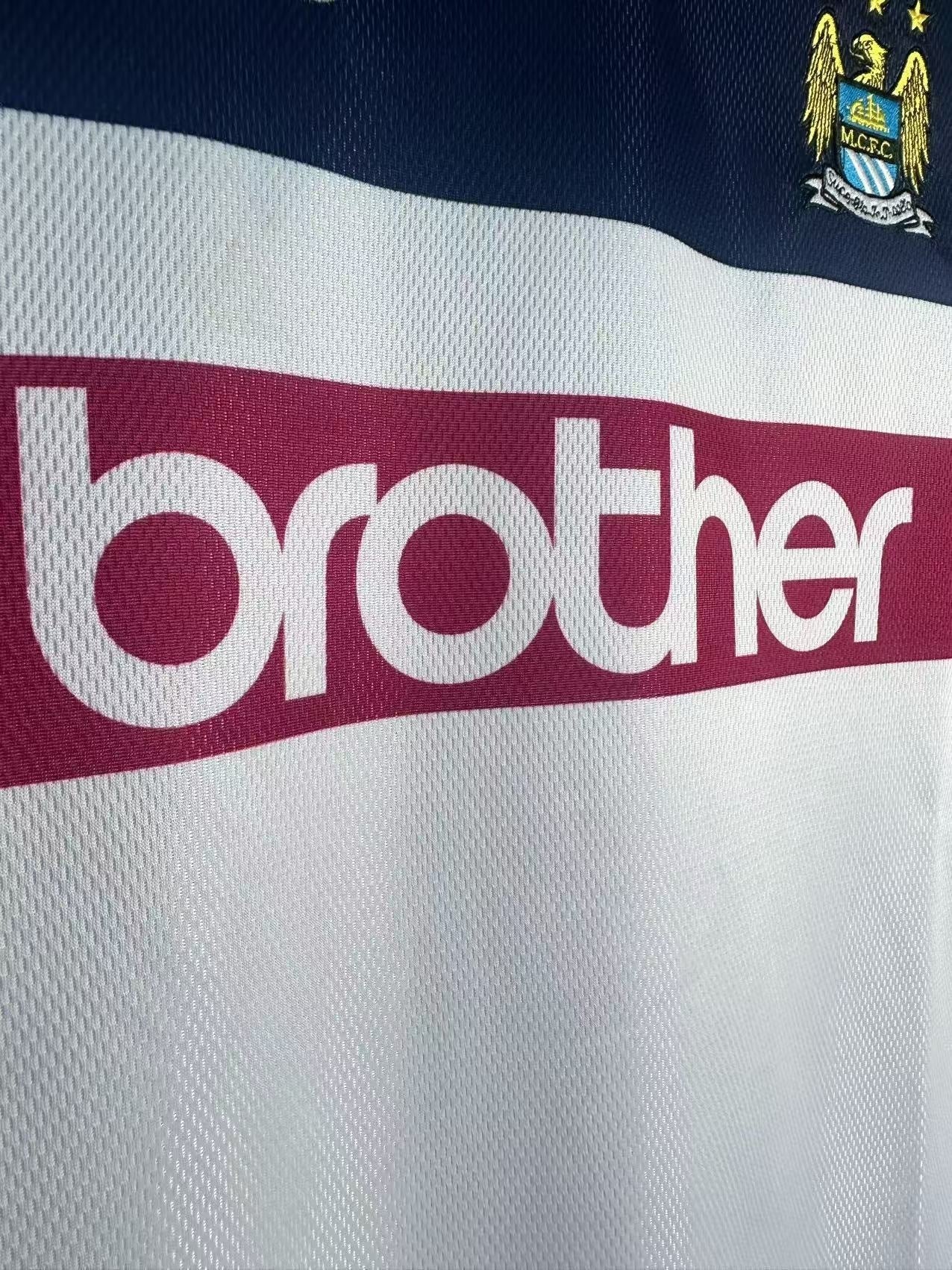 Camiseta Visitante, Manga Larga, Manchester City, 97-98