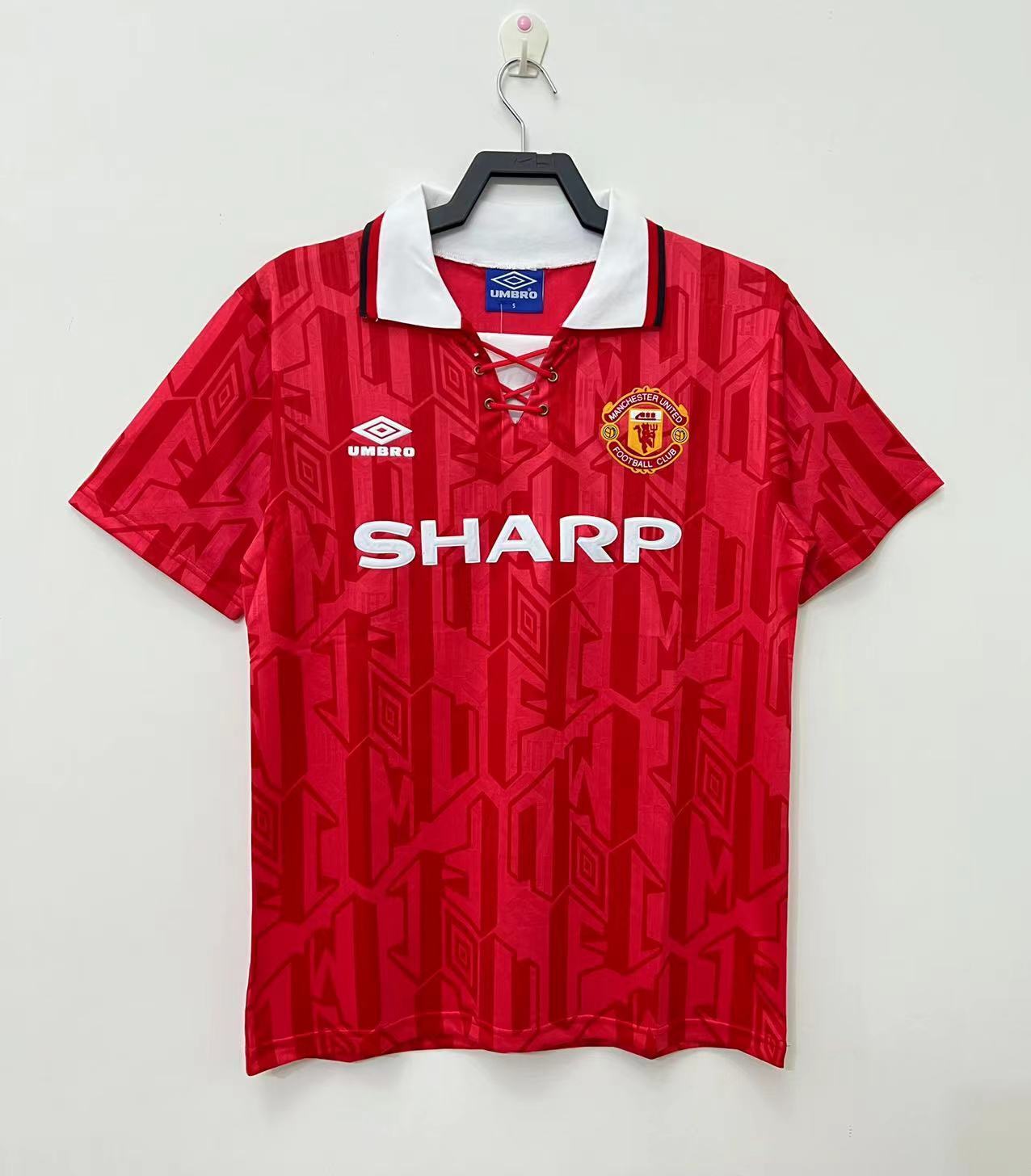 Camiseta Local Manchester United, 92-94