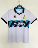 Camiseta Visitante del Inter de Milán, 90-91