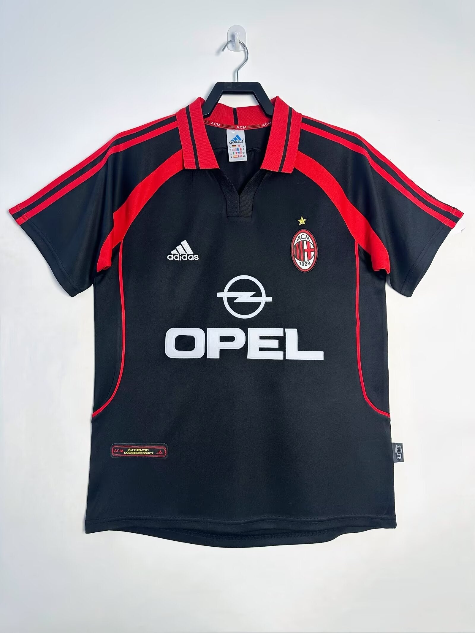 Camiseta Visitante AC Milan, 00-02