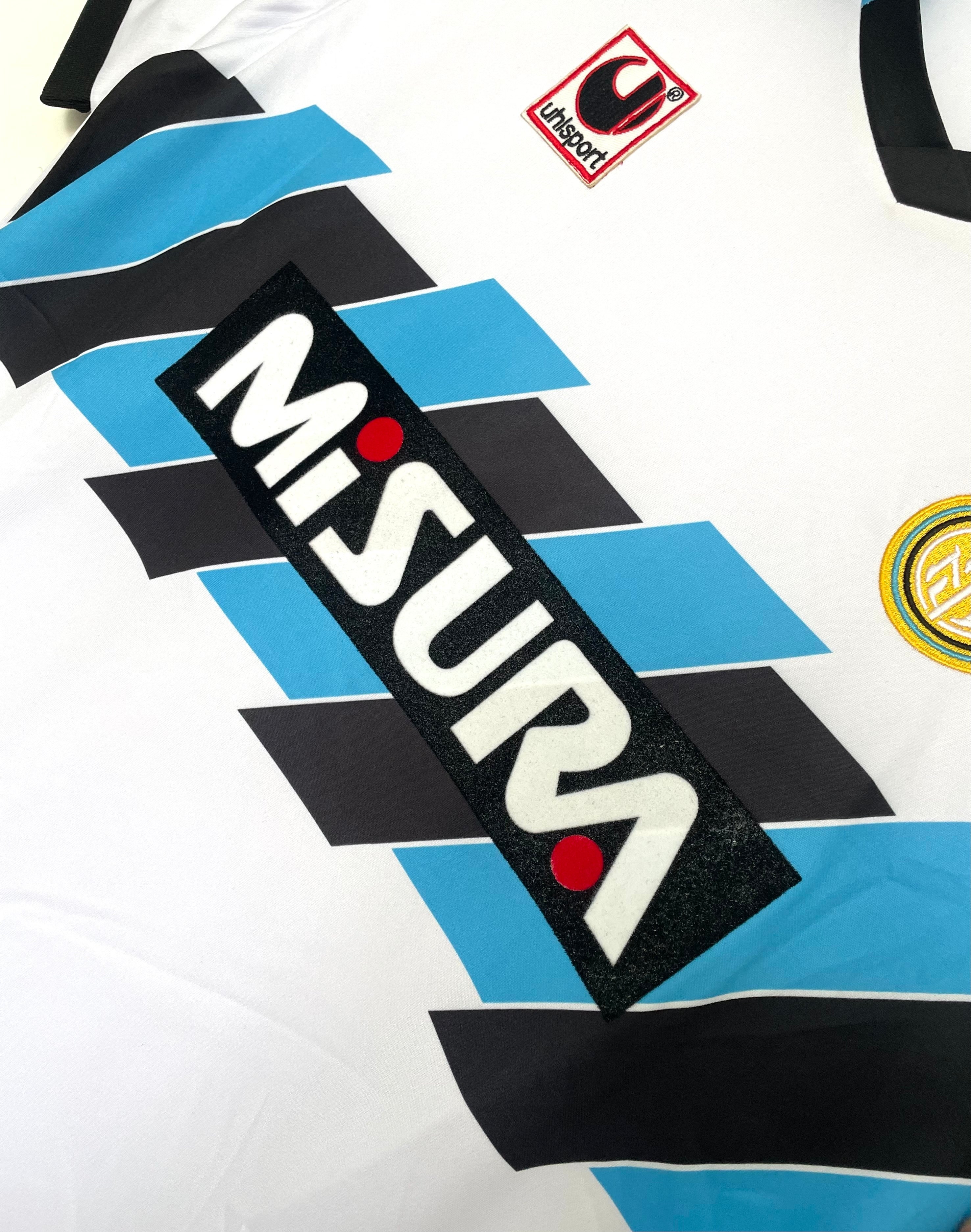 Camiseta Visitante del Inter de Milán, 90-91