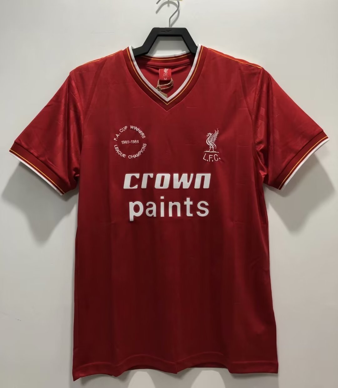 Camiseta Local Liverpool, 85-86