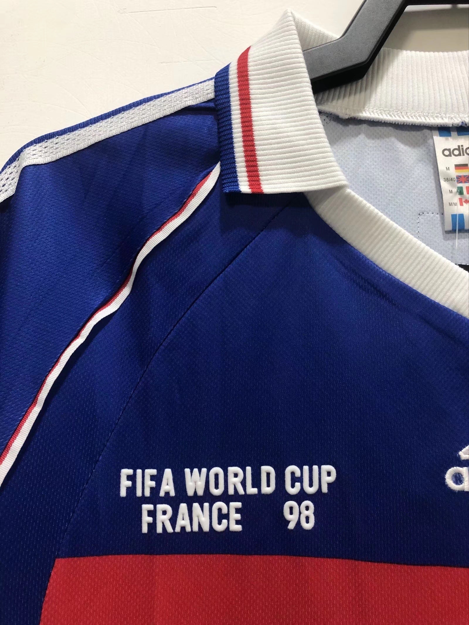 Camiseta Francia, Local 1998