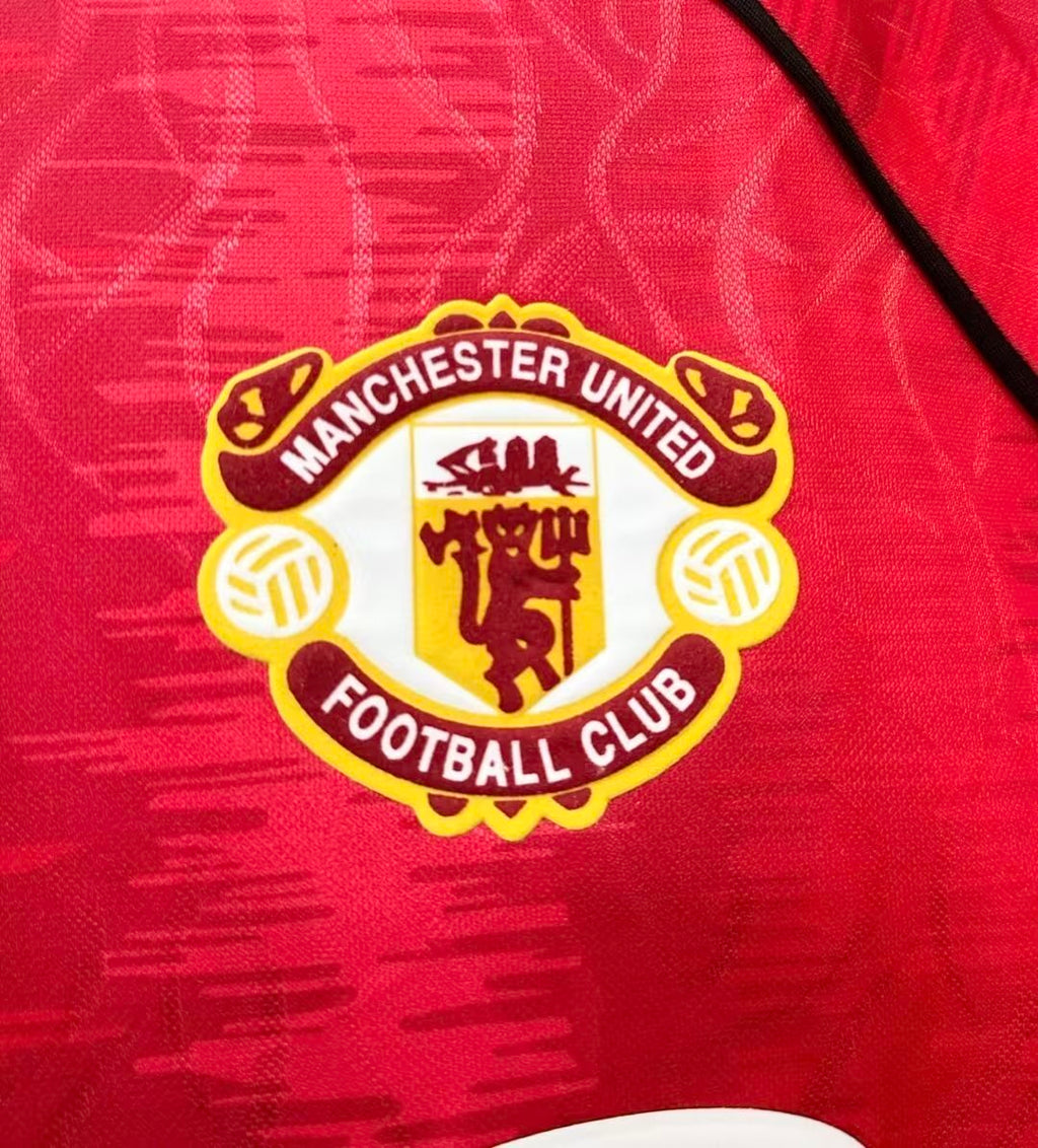 Camiseta Local Manchester United, 90-92