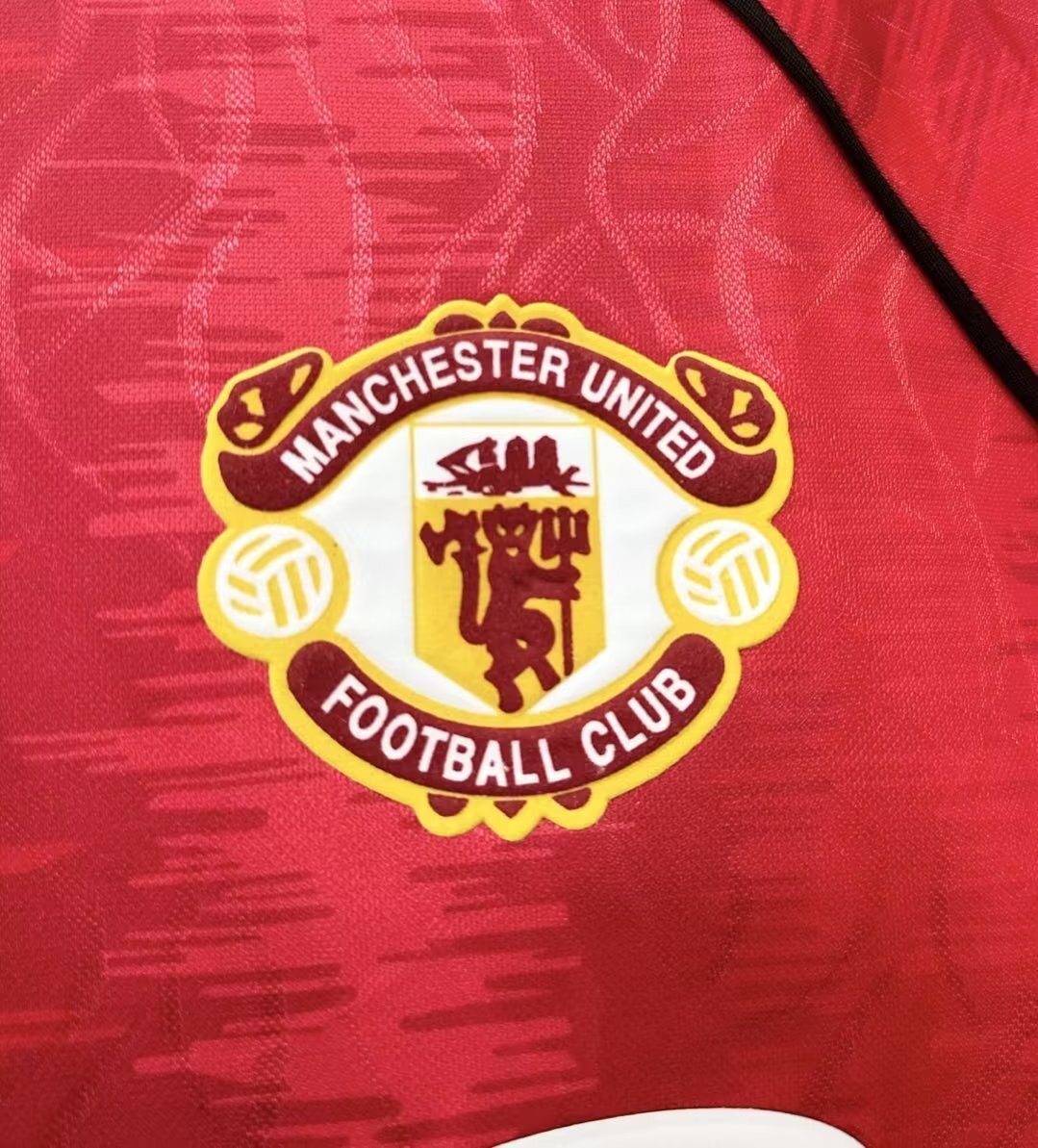 Camiseta Local Manchester United, 90-92
