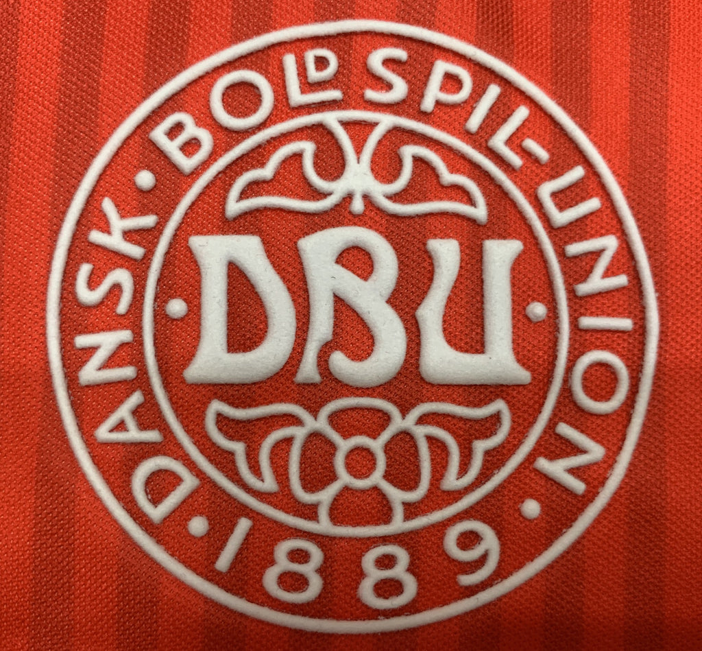 Camiseta Local Dinamarca, 1986