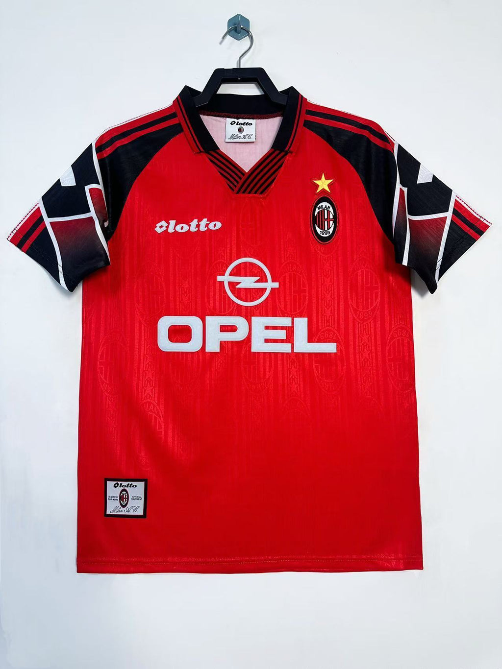 Camiseta Alternativa AC Milan, 97-98