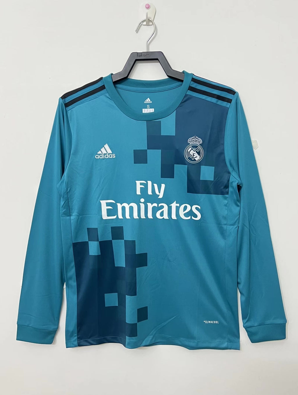 Camiseta Manga Larga Visitante Real Madrid,17-18