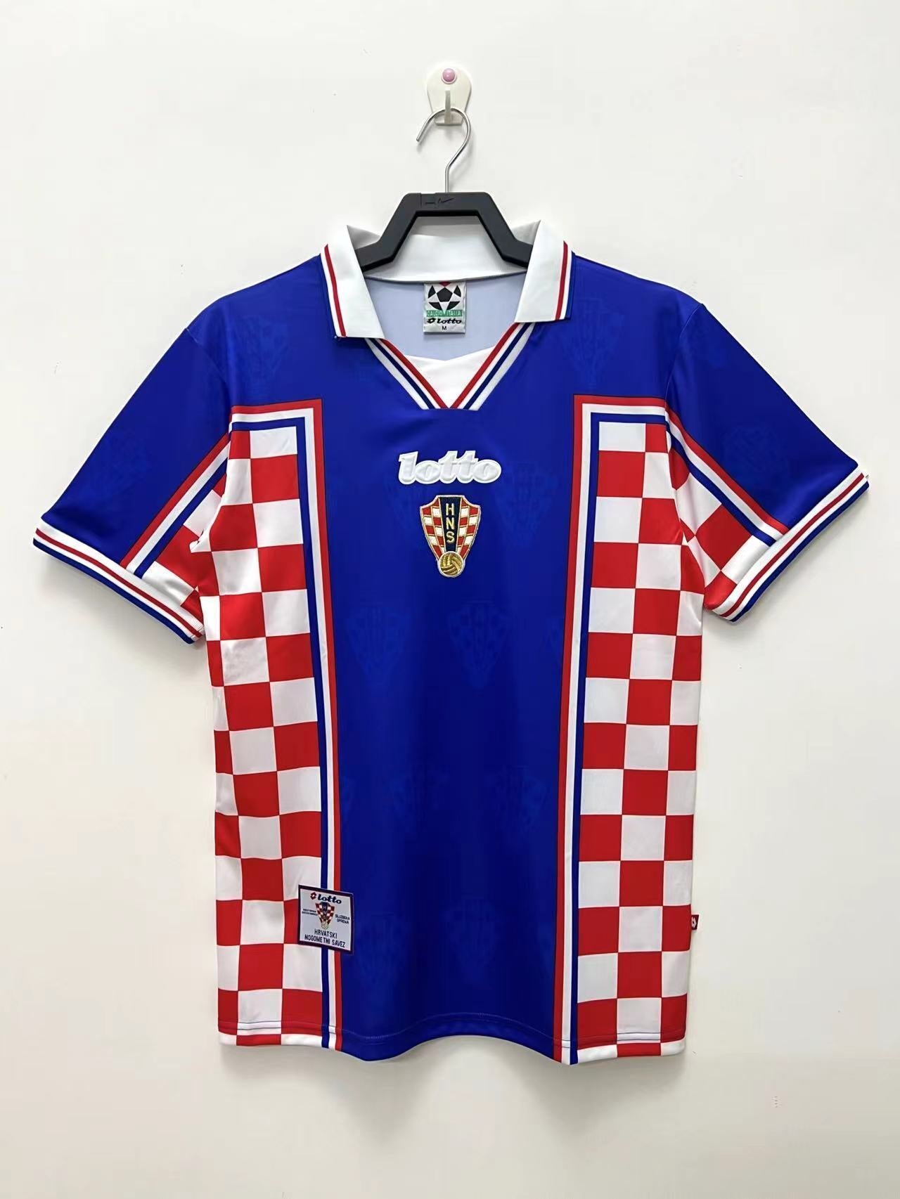 Camiseta Visitante Croacia, 1998