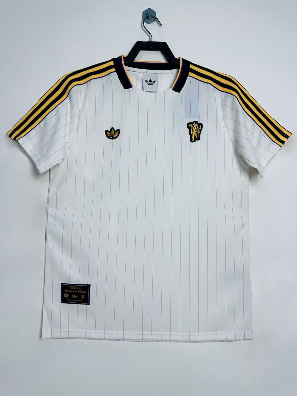 Camiseta Blanca Manchester United Terrace, 2025