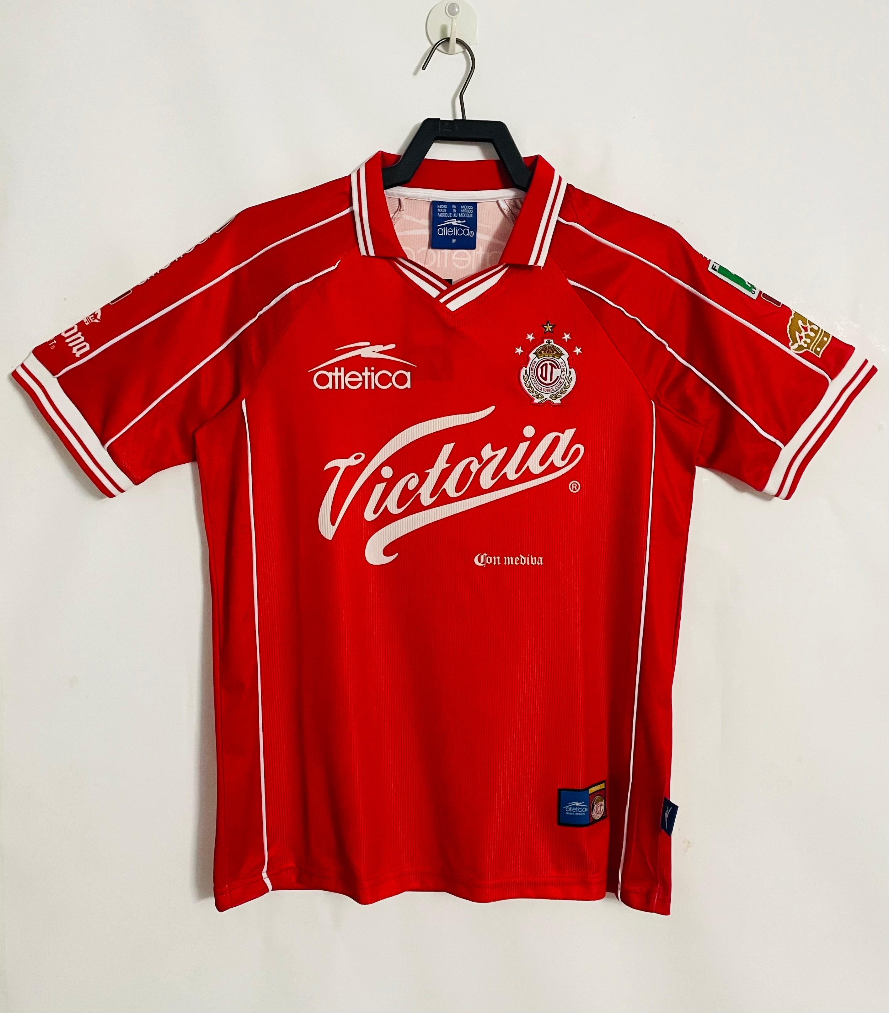 Camiseta Local Toluca,99/00
