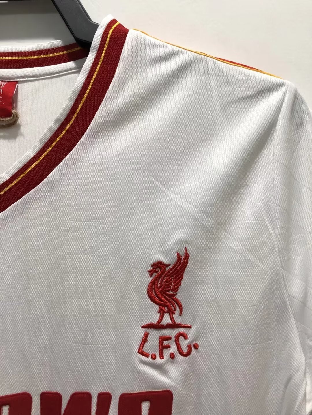 Camiseta Visitante Liverpool, 85-86