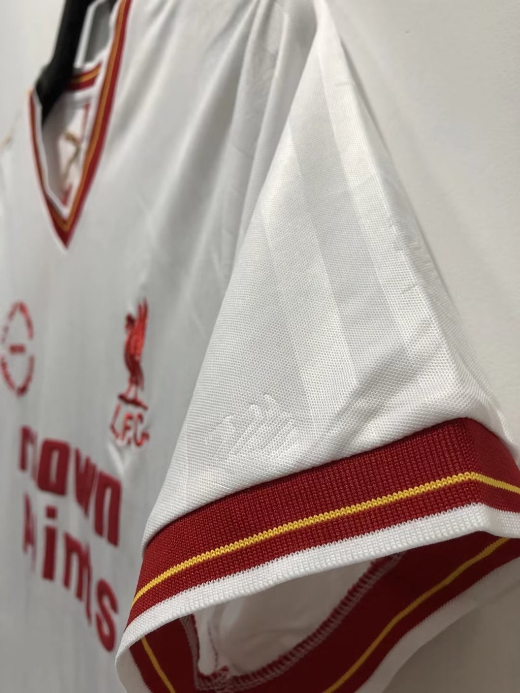 Camiseta Visitante Liverpool, 85-86