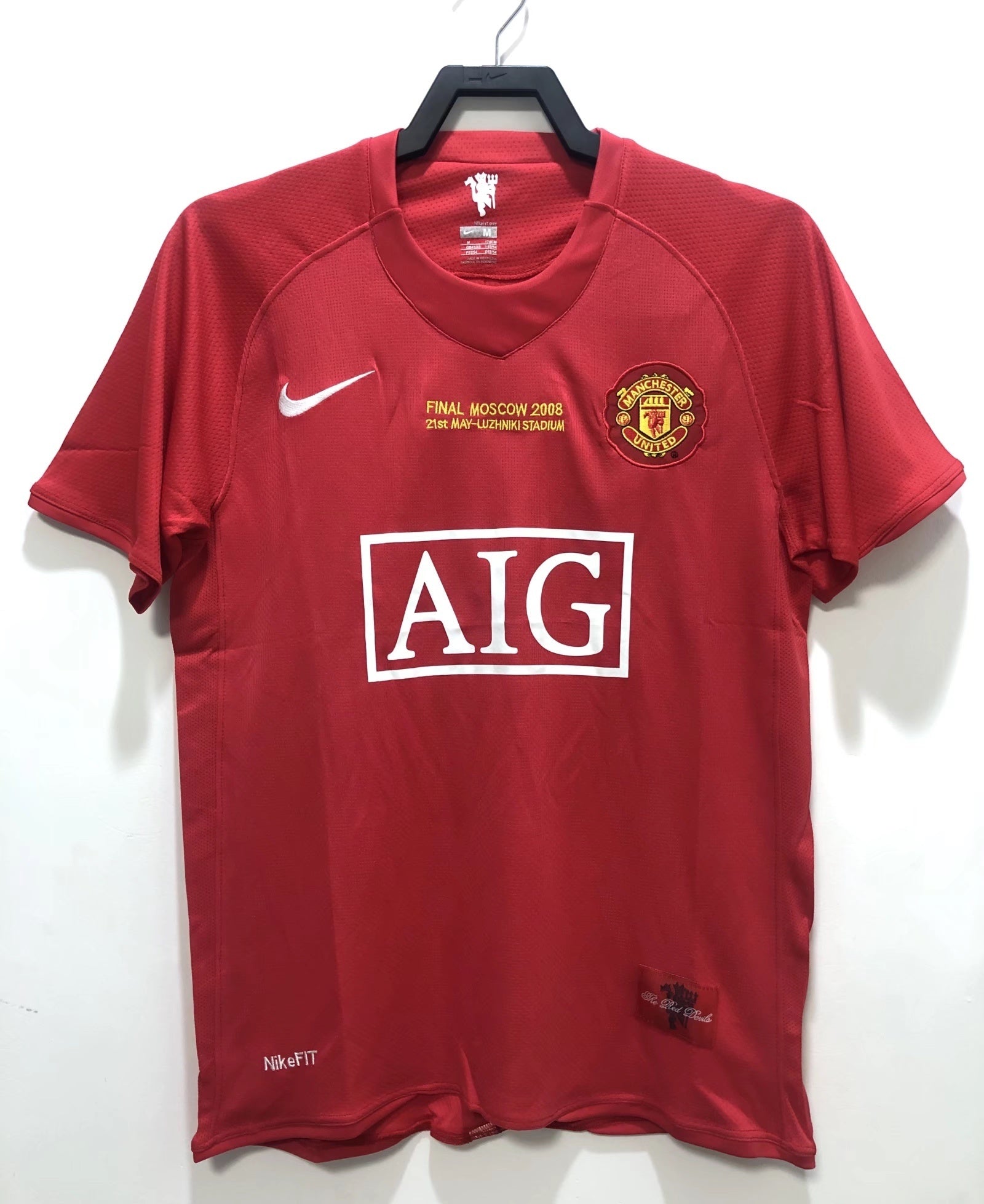 Camiseta Local Manchester United, 07-08