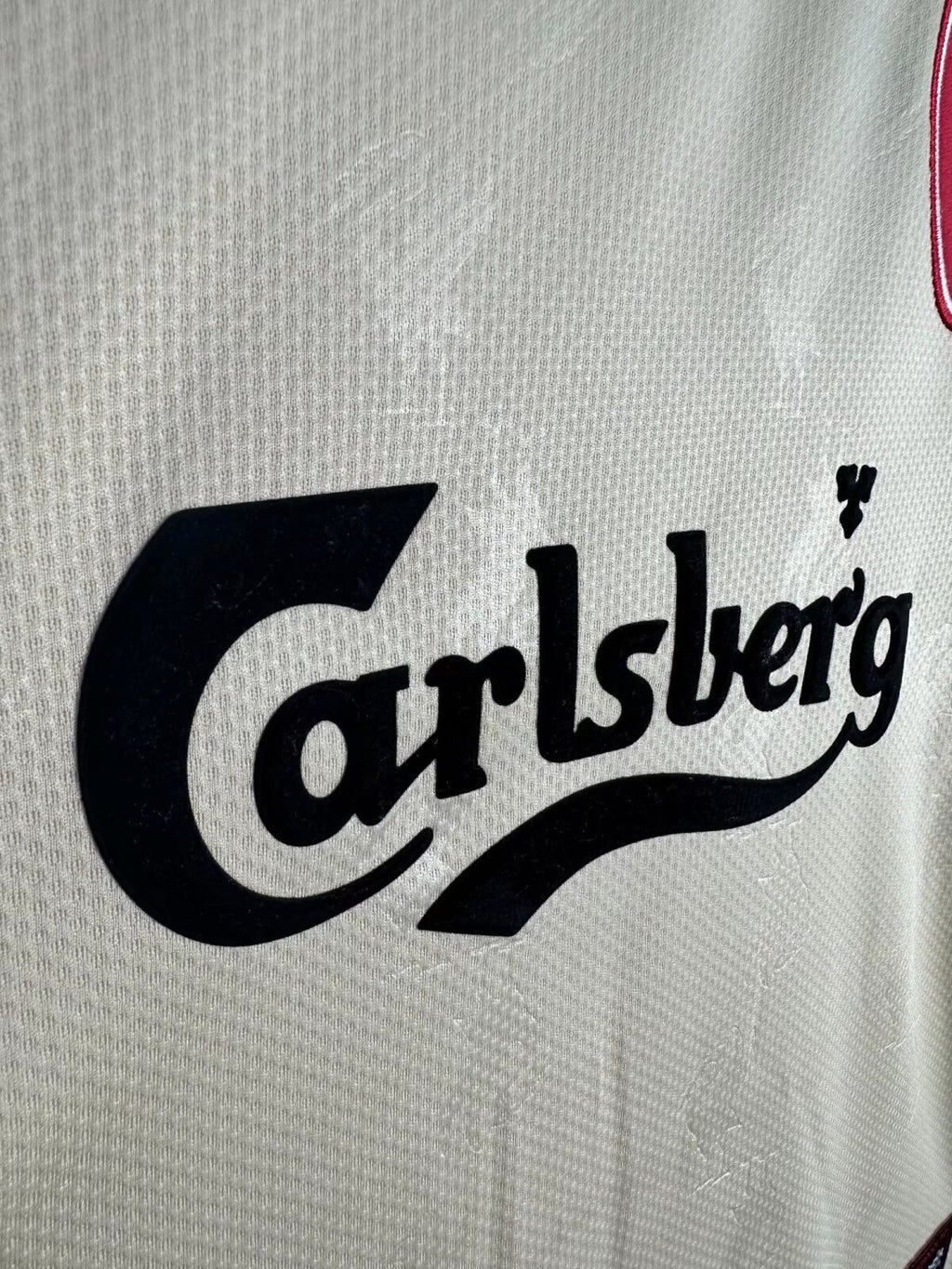 Camiseta Visitante, Manga Larga, Liverpool, 96-97