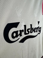 Camiseta Visitante, Manga Larga, Liverpool, 96-97